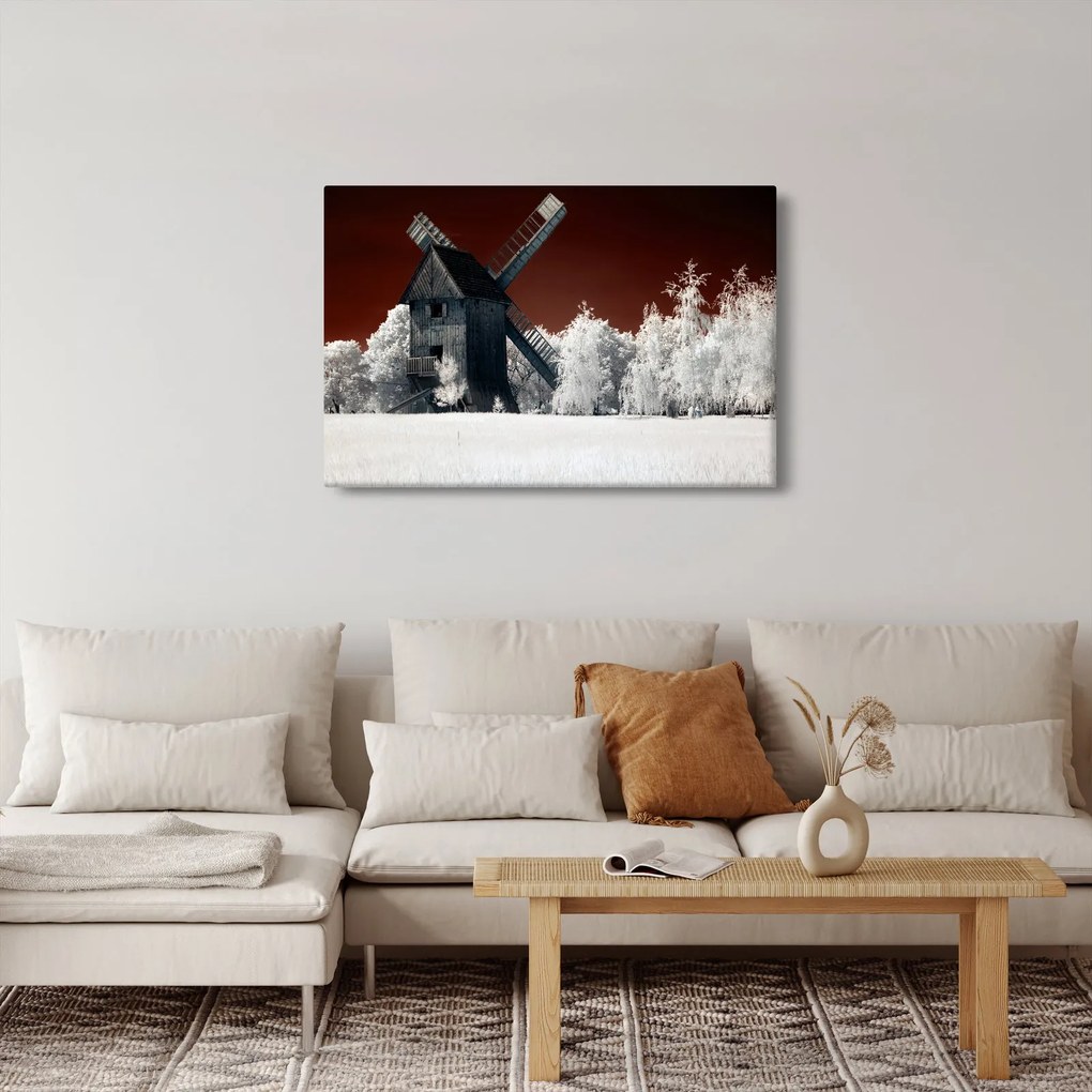 Obraz mlyna (90x60 cm)