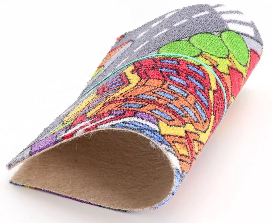 Koberec metráž Big City 97, na mieru, šíře 4m, viacfarebná, filc, detská izba, Associated Weavers