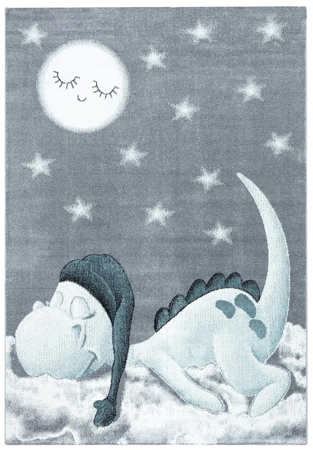 Modro-sivý detský koberec 120x170 cm Bambi – Ayyildiz Carpets