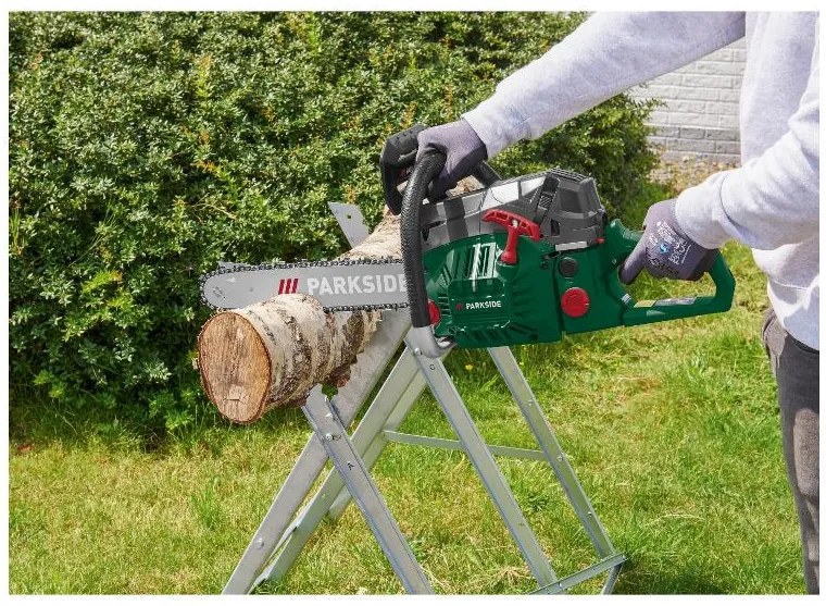 Parkside® Benzínová reťazová píla Pbks 46 A1 + Náhradné pílové reťaze PEK 16 13 A1 – 16" – 1,3 mm, 2 kusy (800010867)