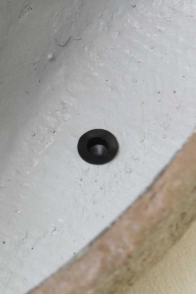 Moderný kvetináč BRIGATA, vláknocement, 36x22 cm, sivý