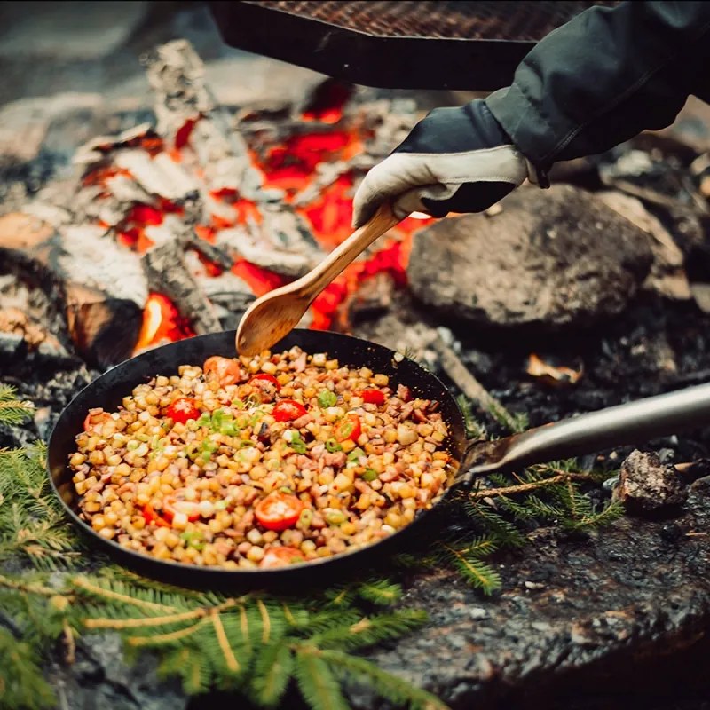 Panvica Jägarstekpanna S4 28cm, skladacia s rukoväťou