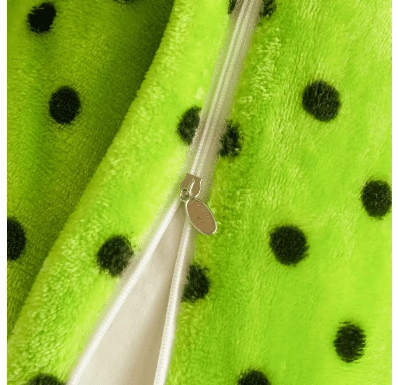 Obliečky mikroplyš COLAM zelené Rozmer obliečky: 70 x 90 cm | 140 x 220 cm