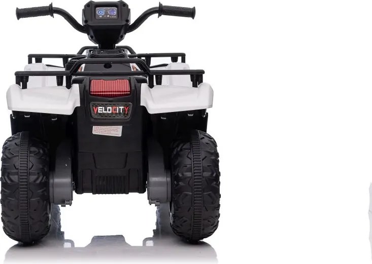 LEAN CARS Štvorkolka na akumulátor JC915, biela