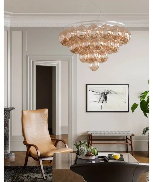 ByRydens 4201310-5503 - Luster na lanku GROSS GIANT 8xE27/8W/230V