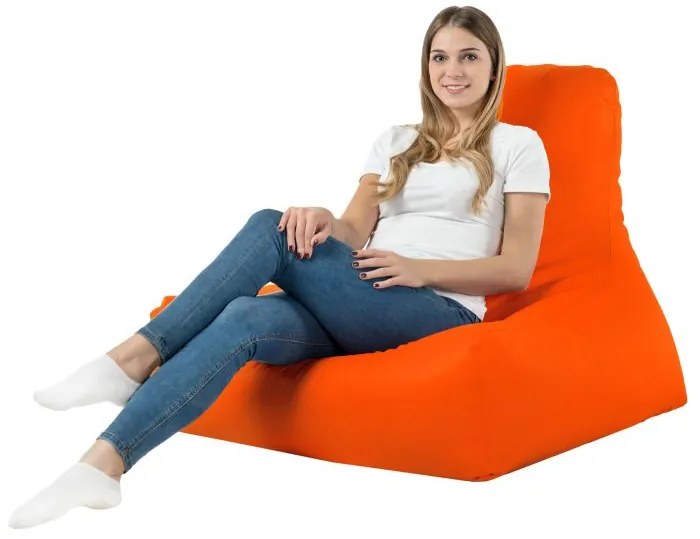 Sedací vak Bali Ekokoža Farba: 10.Oranžový