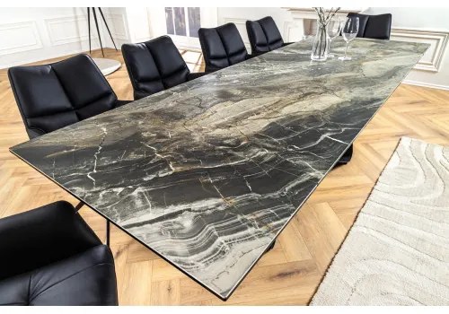 Rozkladací jedálenský stôl Infinity 45181 180/220/260 x 90cm Look taupe Ceramik - Komfort-nábytok
