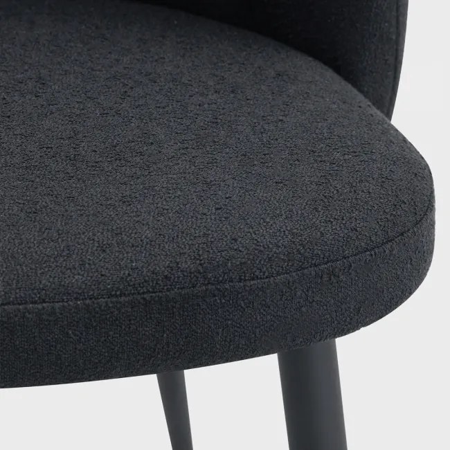 Jedálenská stolička AULA čierna 741722