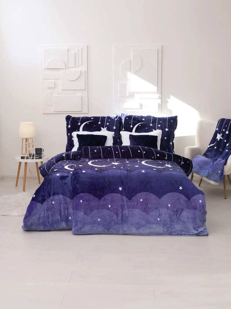 Obliečky mikroplyš Exclusive – Nočná obloha