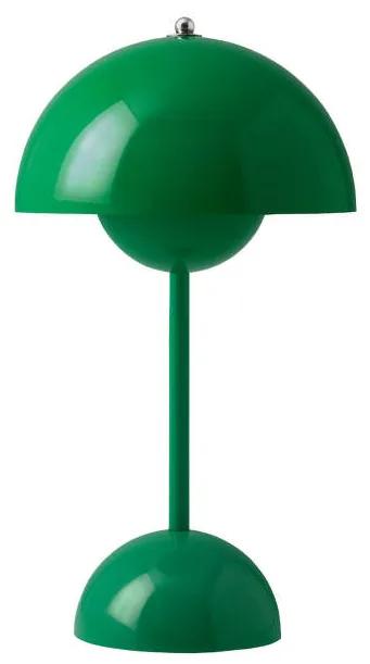 &amp;Tradition Prenosná lampička Flowerpot VP9, signal green 133093A205