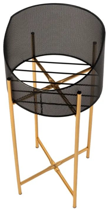 Loftový stojan na kvety 66 cm