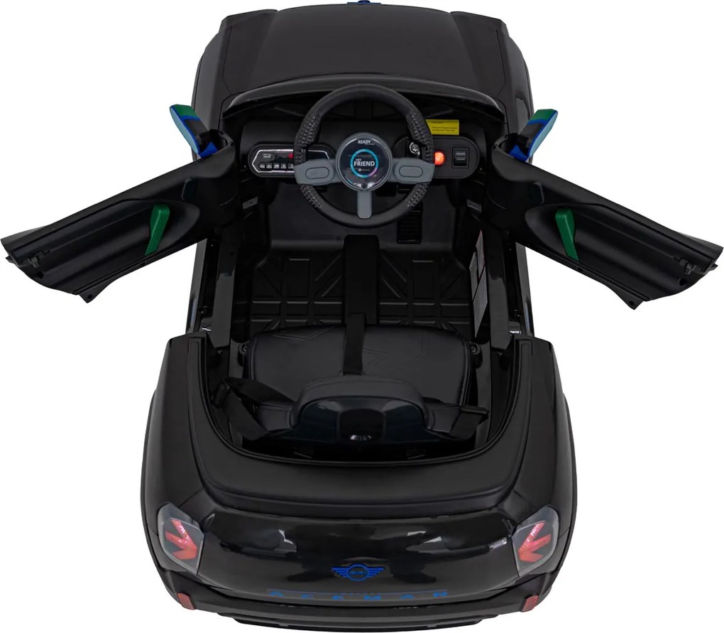 Ramiz Mini Concept Aceman Čierne vozidlo