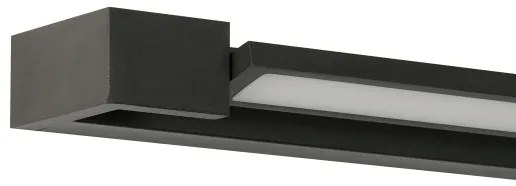 Brilagi-LED Kúpeľňové osvetlenie zrkadla AQUA LINE LED/18W/230V 60 cm IP44 čierna