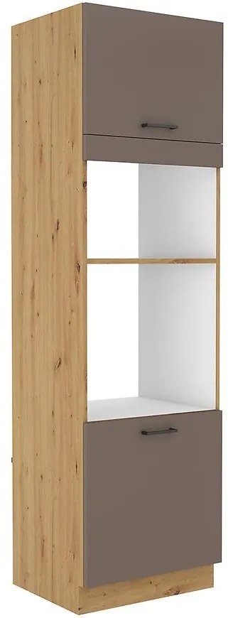 Skrinka do kuchyne Bolonia trufel/artisan 60dpm-210 2f