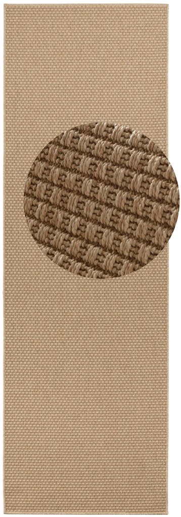BT Carpet, Behúň Nature 104271 Beige – na von aj na doma, 80x150, béžová, chodba / predsieň
