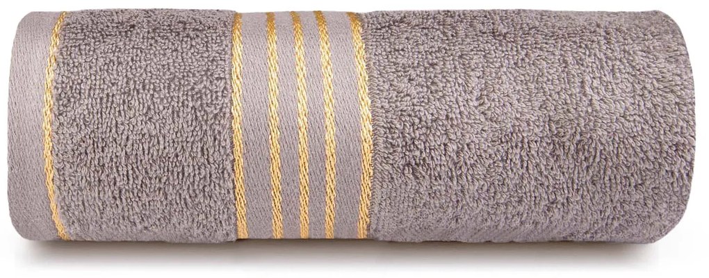 BAVLNENÝ UTERÁK TIWANO 70X140 CM GRAFITOVÁ