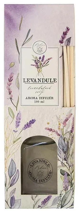 Bohemia Gifts Aróma difuzér - Levanduľa