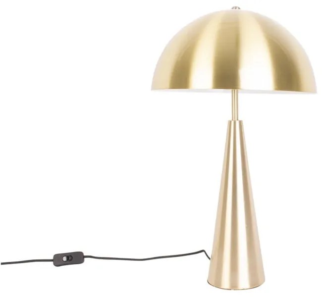 Stolová lampa v zlatej farbe Leitmotiv Sublime, výška 51 cm