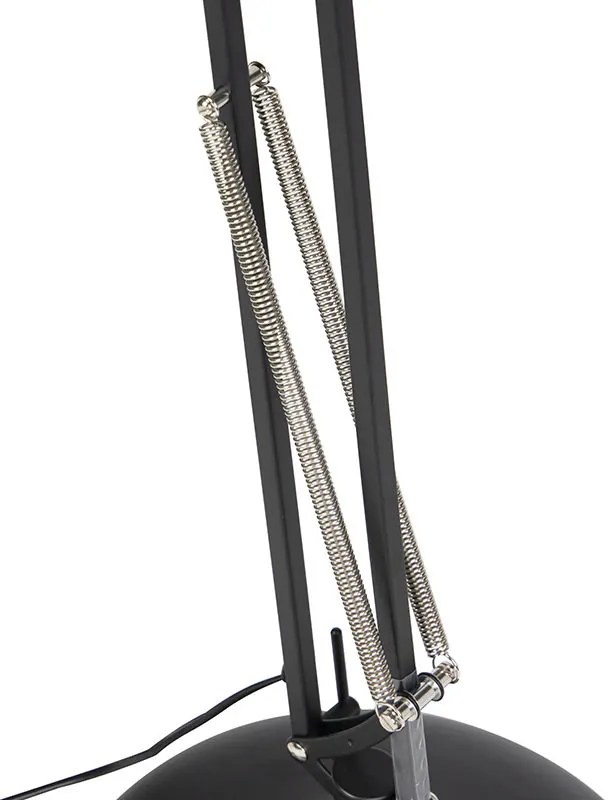 Inteligentná stojaca lampa čierna nastaviteľná vrátane Wifi A60 - Hobby