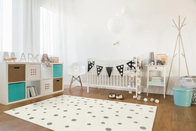 Koberec Tanami Kids C7217A krémový / medený