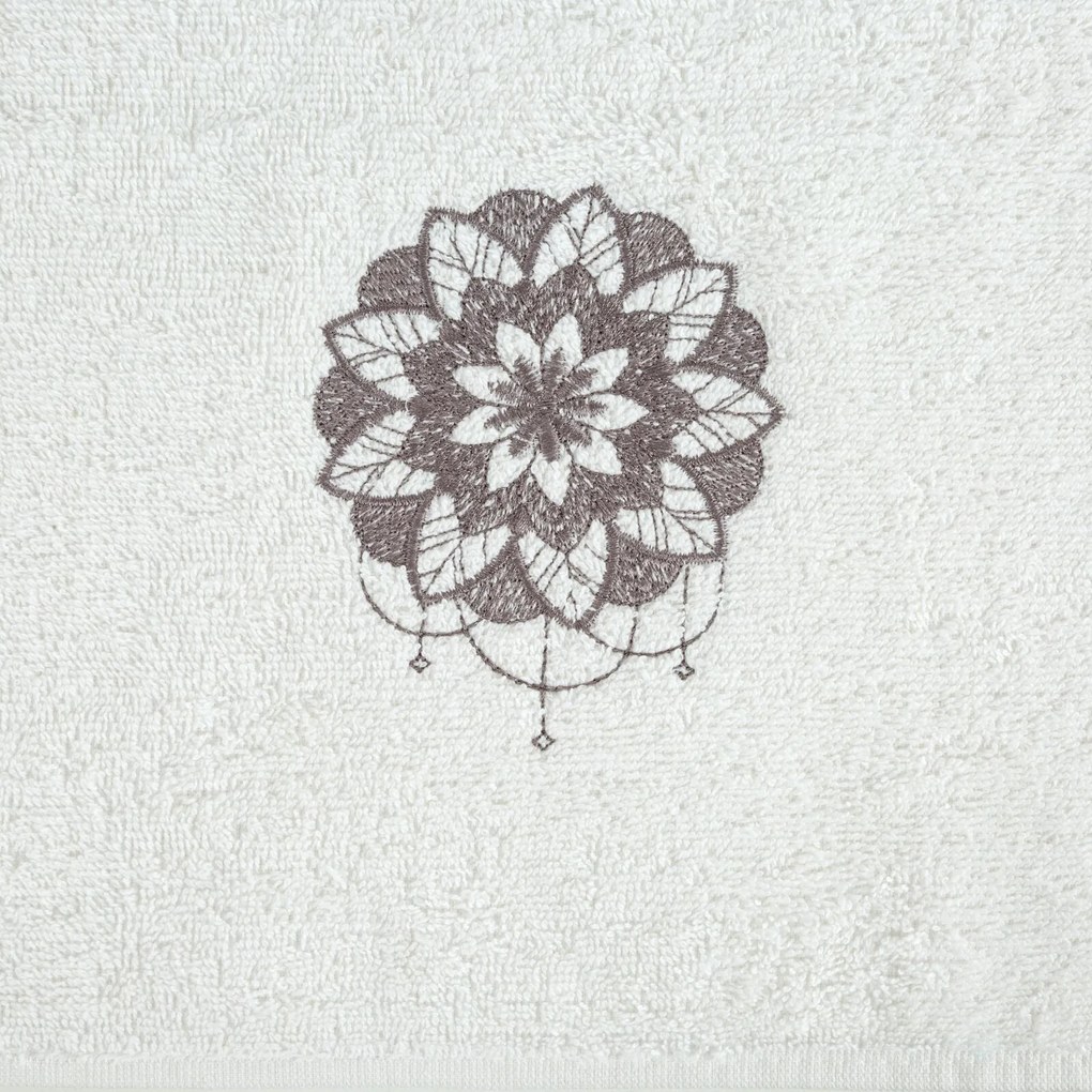 BAVLNENÝ UTERÁK SADA 30X50 CM, 50X90 CM, 70X140 CM KRÉMOVÁ