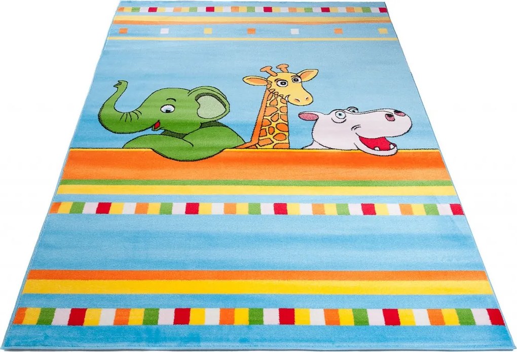 TA Koberec C760A BLUE KINDER CFV Rozmer: 80x150 cm