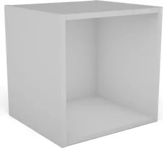 Nástenný regál s 1 priehradkou Jerry, biely%