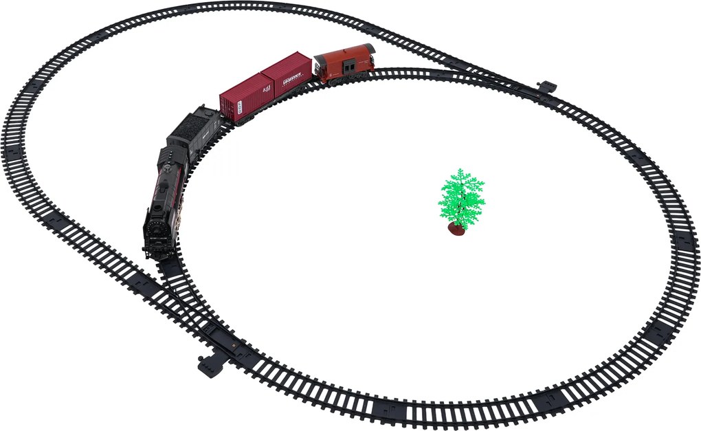 Ramiz Retro vláčik so svetelnou, zvukovou a dymovou funkciou 138cm