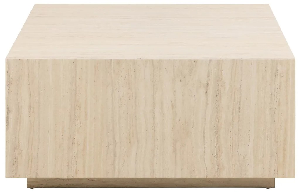 Konferenčný stolík Dice 90 cm béžový kameň