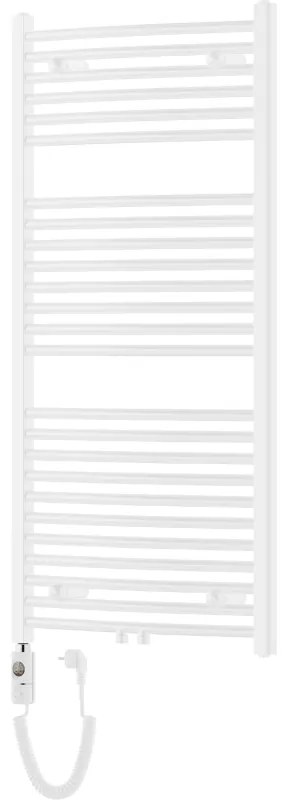 Mexen Ares, elektrické vykurovacie teleso 1200x600 mm + vykurovacia tyč 600 W, biela, W102-1200-600-2600-20