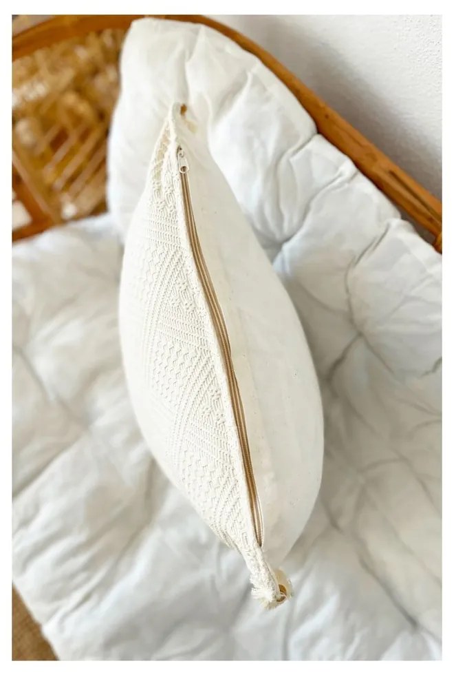 Obliečky na vankúše v súprave 4 ks z bio bavlny 43x43 cm Natural - Mila Home