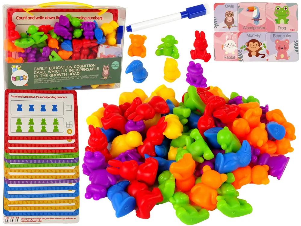 Lean Toys Vzdelávacia hra pre deti – 60 prvkov