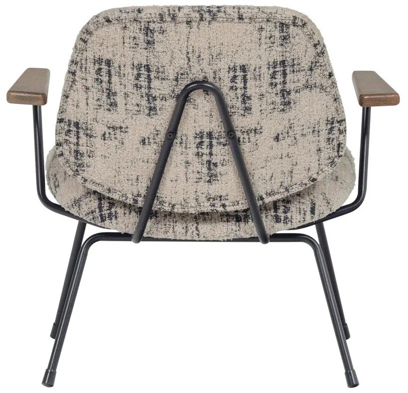 Béžové ženilkové kreslo Aure – WOOOD