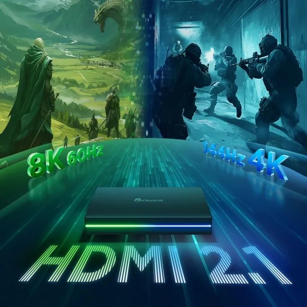 Govee - AI Sync Box 2 pre Smart TV RGBICW podsvietenie 55-65" Wi-Fi