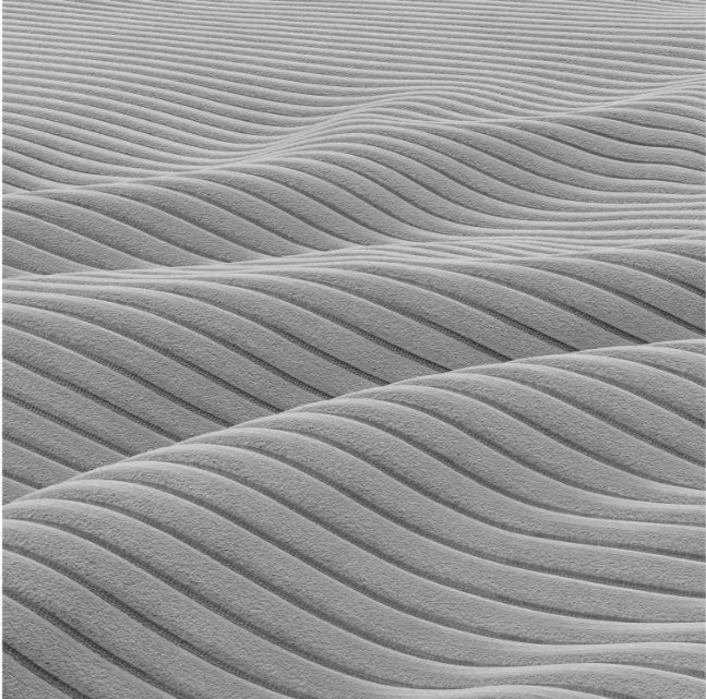 Trojmiestna rozkladacia sedačka NOTO svetlosivá