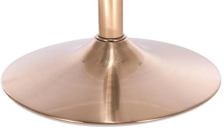 LuxuryForm DESIGN Stolička PARIS VELUR na zlatom tanieri - zelená