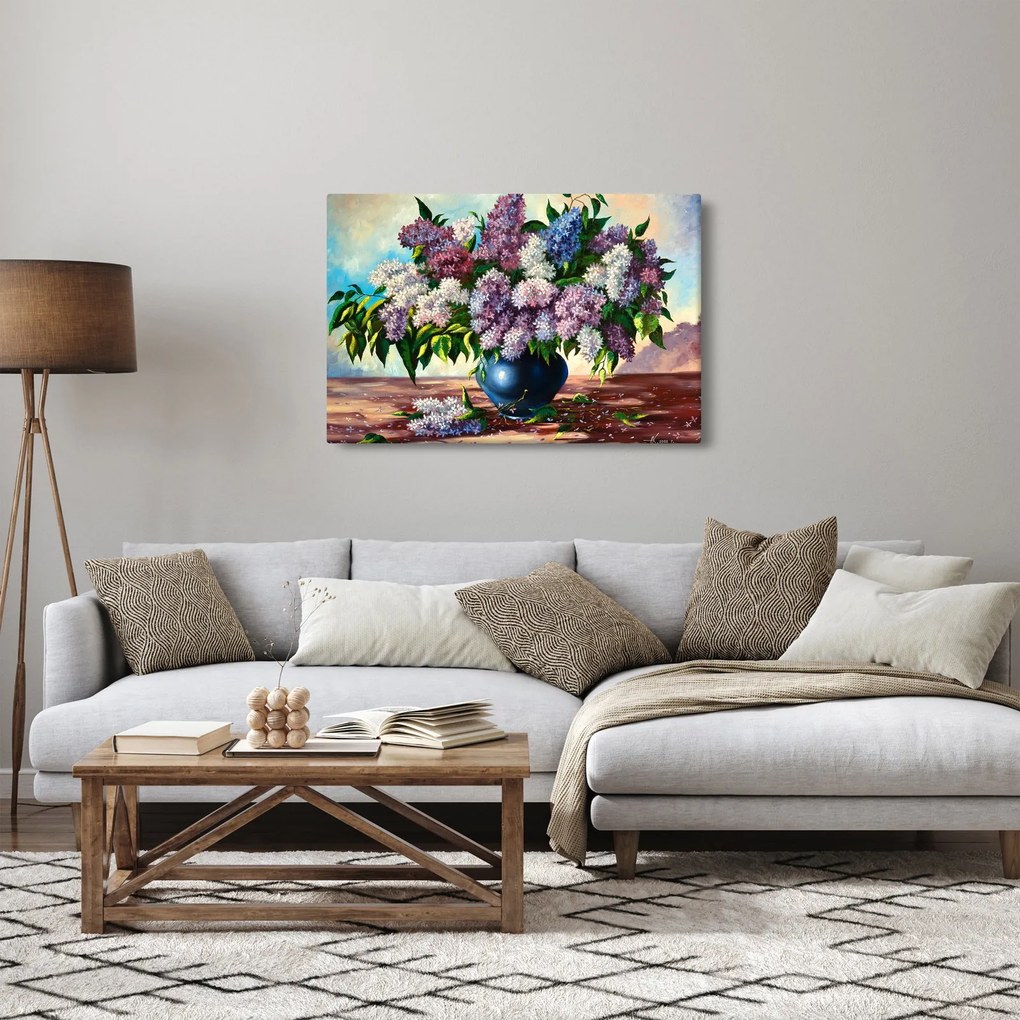 Obraz - Kytica orgovánu (90x60 cm)