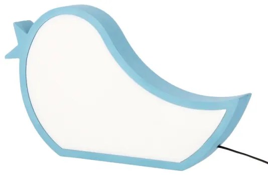 LED detská stolná lampa BIRD LED/12W/230V modrá