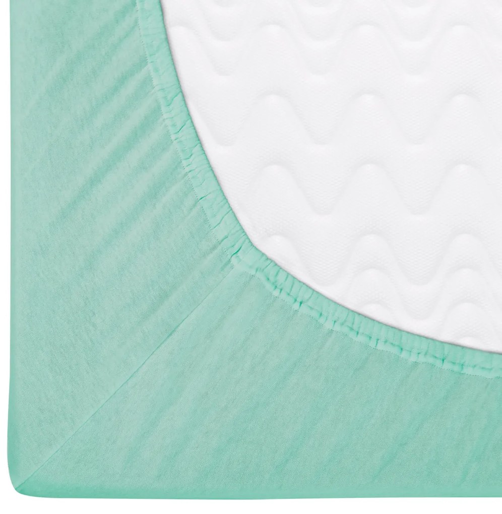 JERSEY PRESTIERADLO 039/150 160X200 CM MENTOLOVÉ