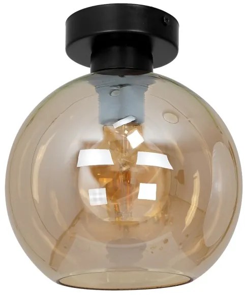 Náhradné sklo univerzálne SOFIA E27, priemer 20 cm, dymovo-béžové