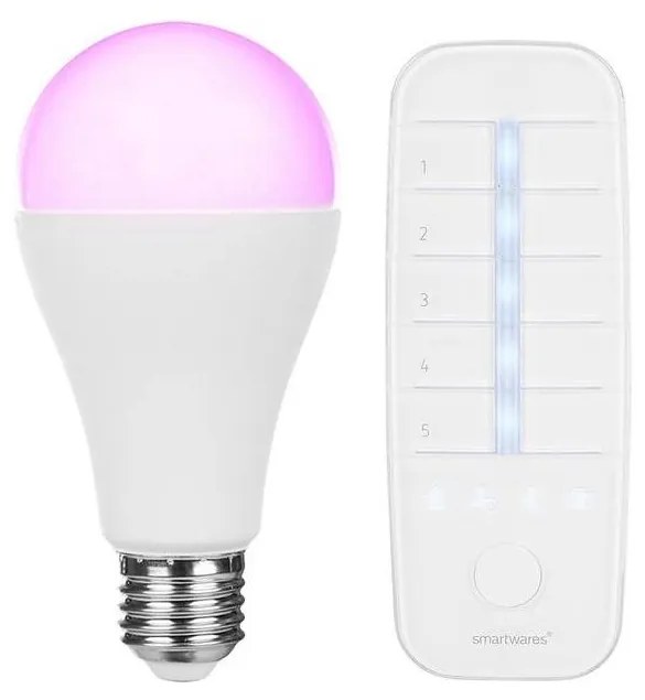 Smartwares Smartwares - LED Stmievateľná žiarovka SmartHome E27/7W/230V 2700K-6500K + DO P4178