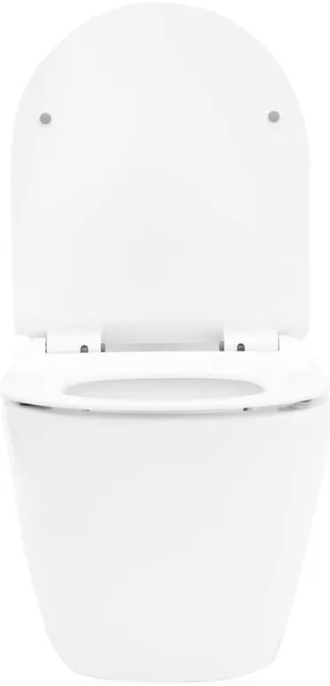 Tece Carlo, sada závesné WC Rea Carlo 49x37 cm + inštalačný modul pod omietku Tece, TEC-9400412-REA-C2760