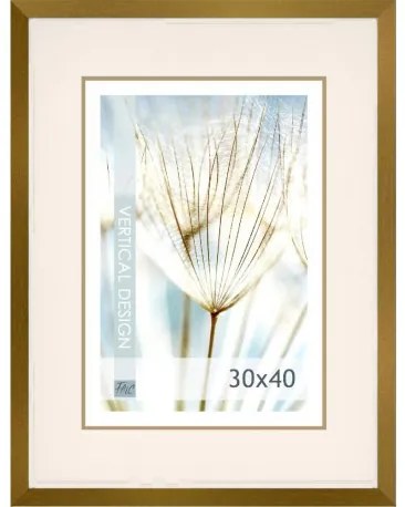 Fotorám 30x40, Quadro/GOLD
