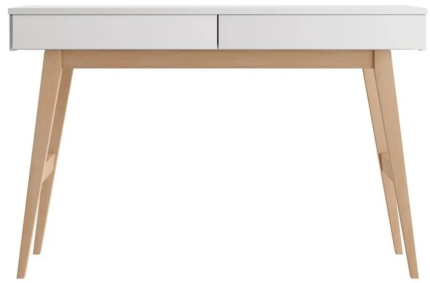Detský písací stôl s bielou doskou 60x120 cm Swing – Pinio
