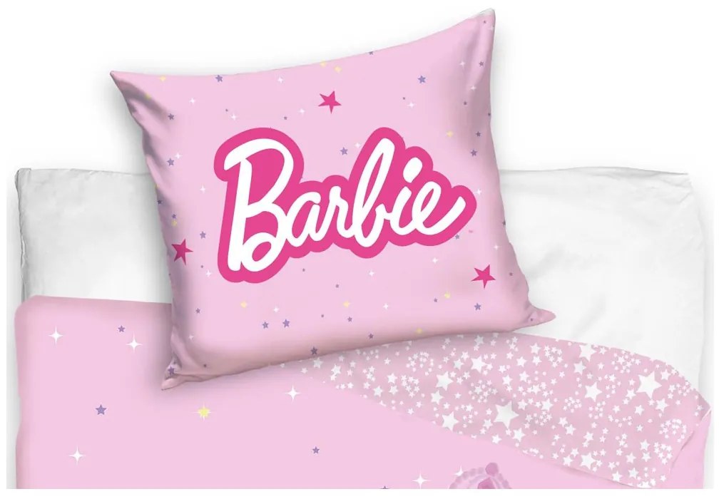 Obliečky do postieľky Barbie Kúzelný Jednorožec 100x135/40x60 cm