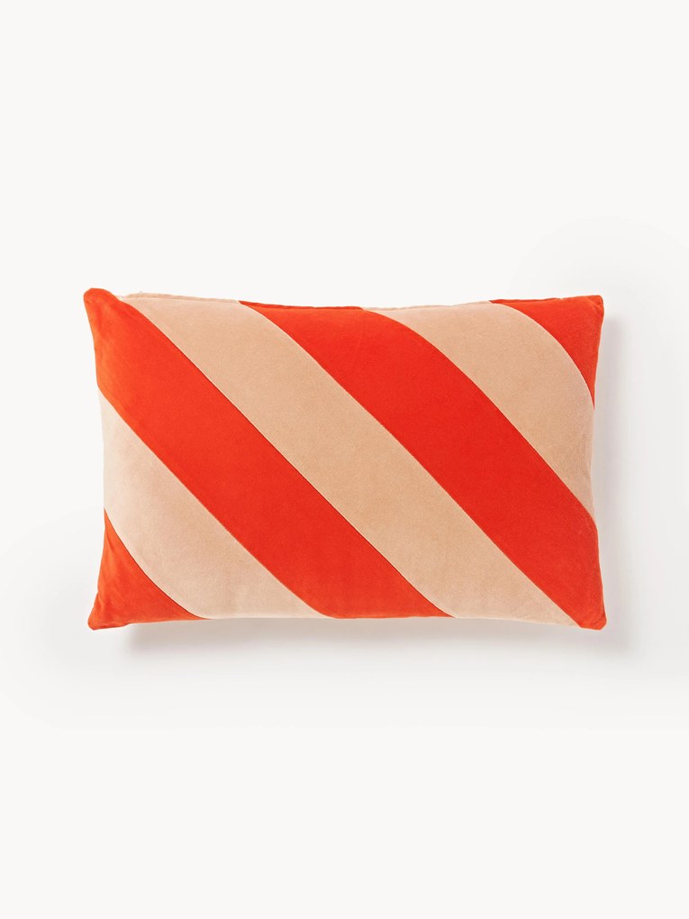 Ručne vyrobený bavlnený vankúš Striped