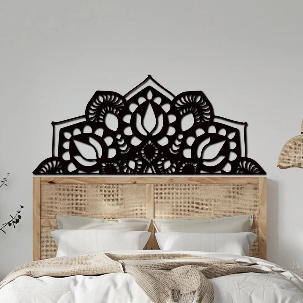 drevo zivota Drevená polovica mandaly DOBRÝ SPÁNOK Farebný vzor: Wenge, Rozmery (cm): 180x76