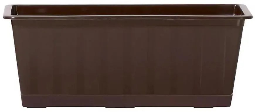 Kvetinač balkónový Agro IS600 R222 hnedý