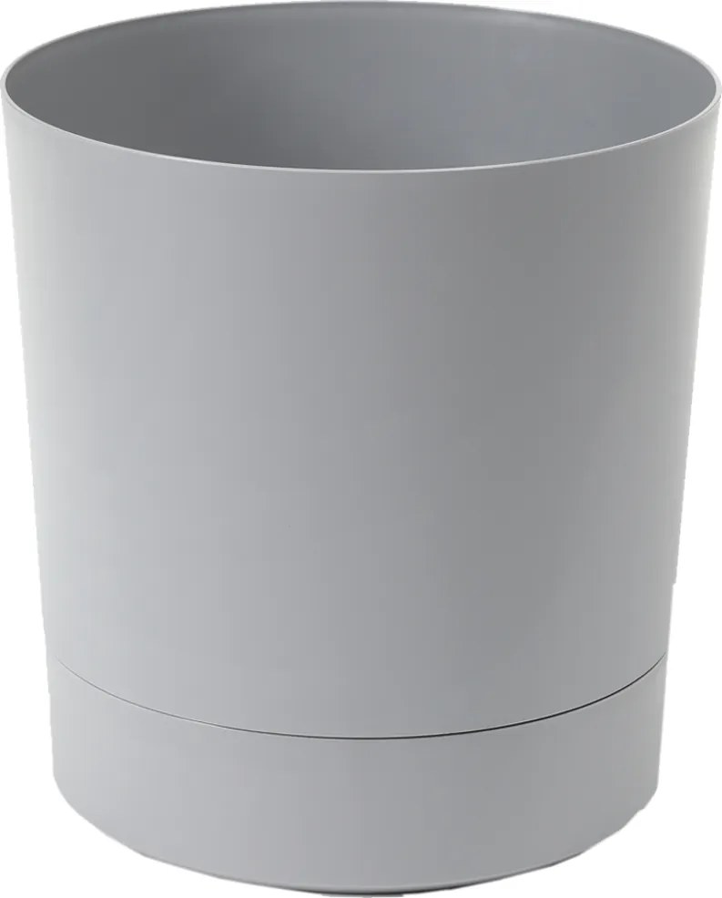 Kvetináč s podstavcom AURA 350 mm, sivý*71283