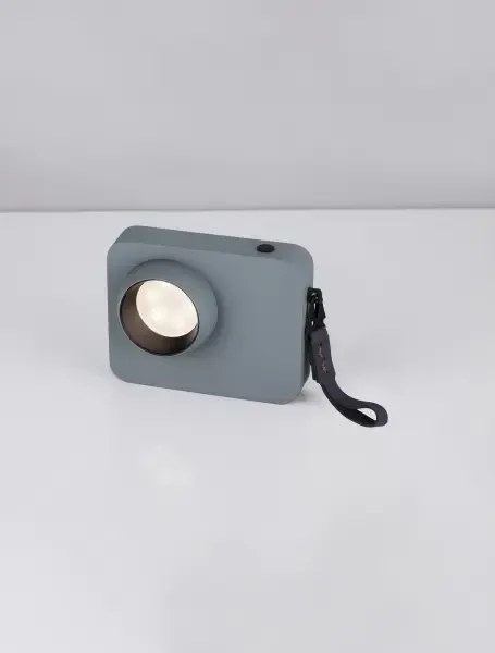 LED stmievateľná sívá stolná lampa Kedros 2